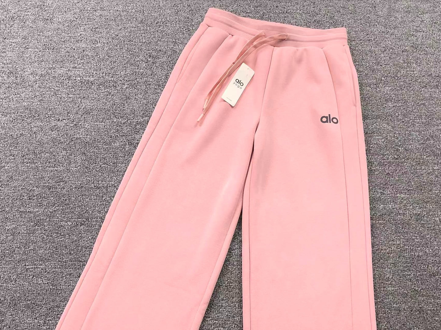 Conjunto Alo Moletom Jogger Half Zip Feminino