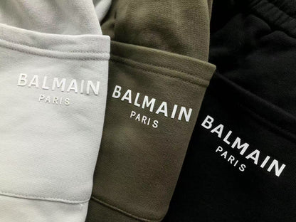 Conjunto Balmain Paris Medallion Sweat Set