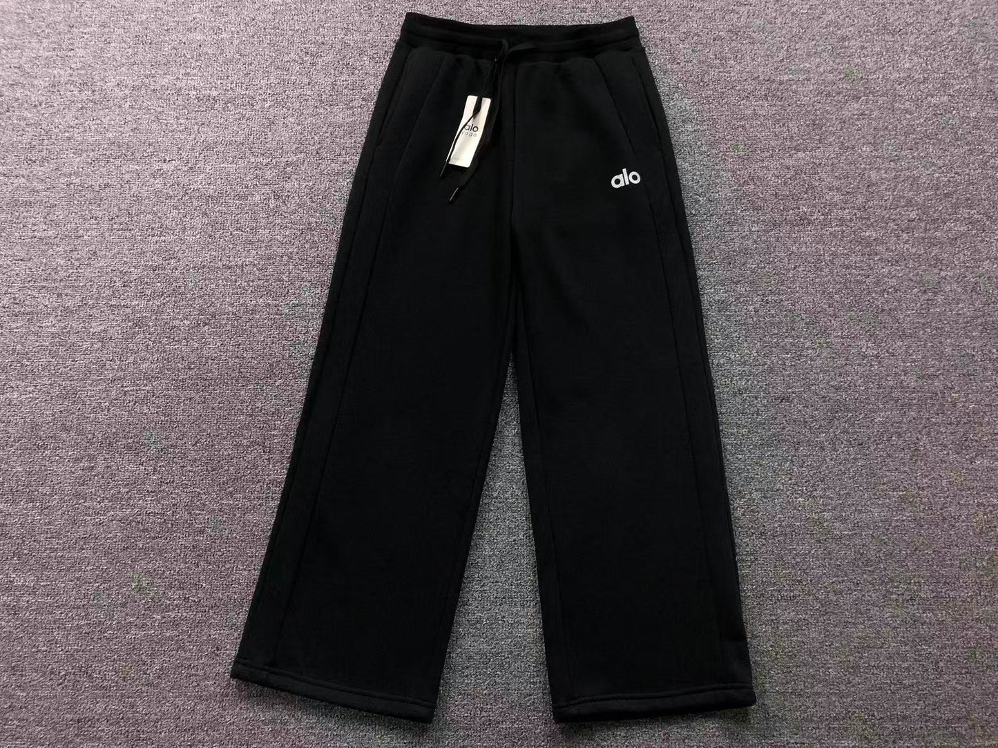 Conjunto Alo Moletom Jogger Half Zip Feminino