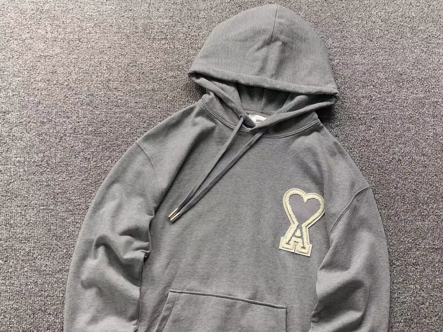 Moletom AMI Paris Ami de Cœur Hoodie Big Heart