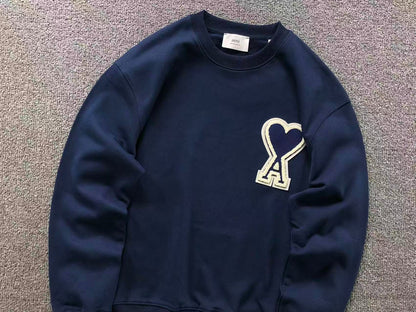 Moletom AMI Paris Ami de Cœur Crewneck Big Heart