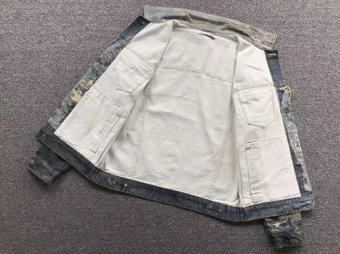 Conjunto Acne Studios Burnout Punk Denim