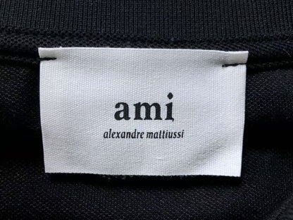 Camisa Polo AMI Paris Big Heart Logo Classic