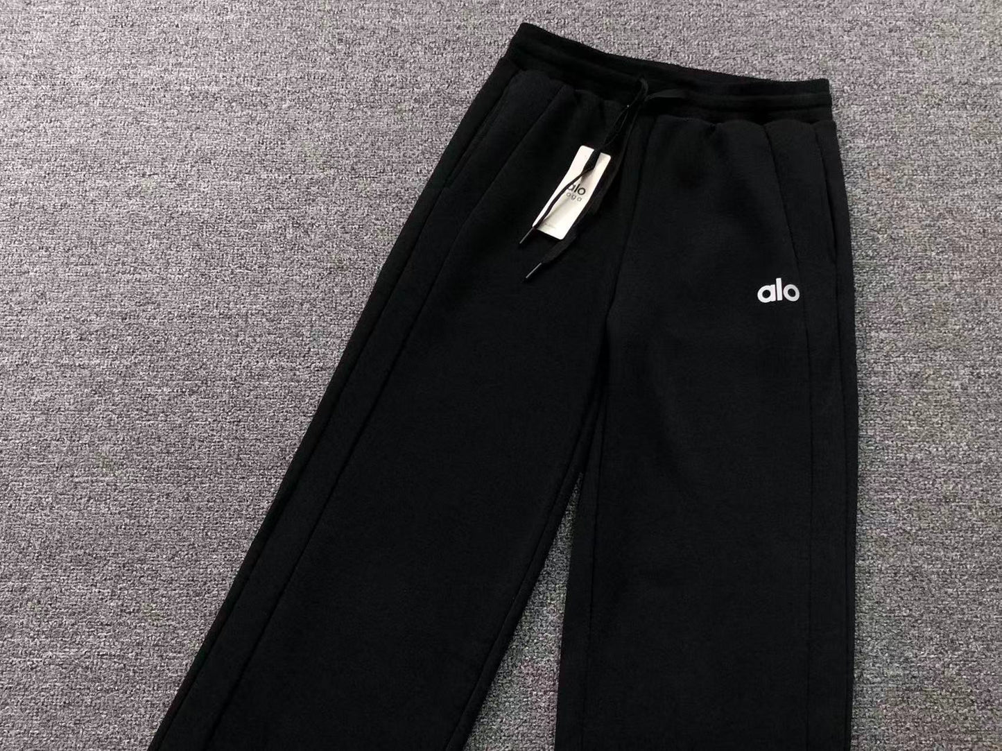 Conjunto Alo Moletom Jogger Half Zip Feminino