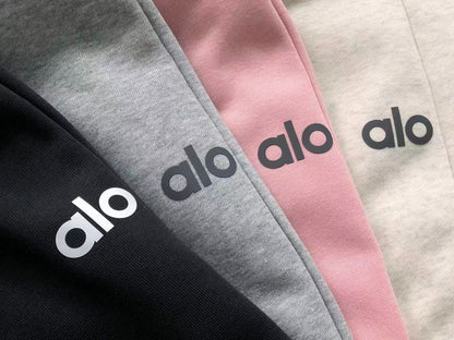 Conjunto Alo Moletom Jogger Half Zip Feminino
