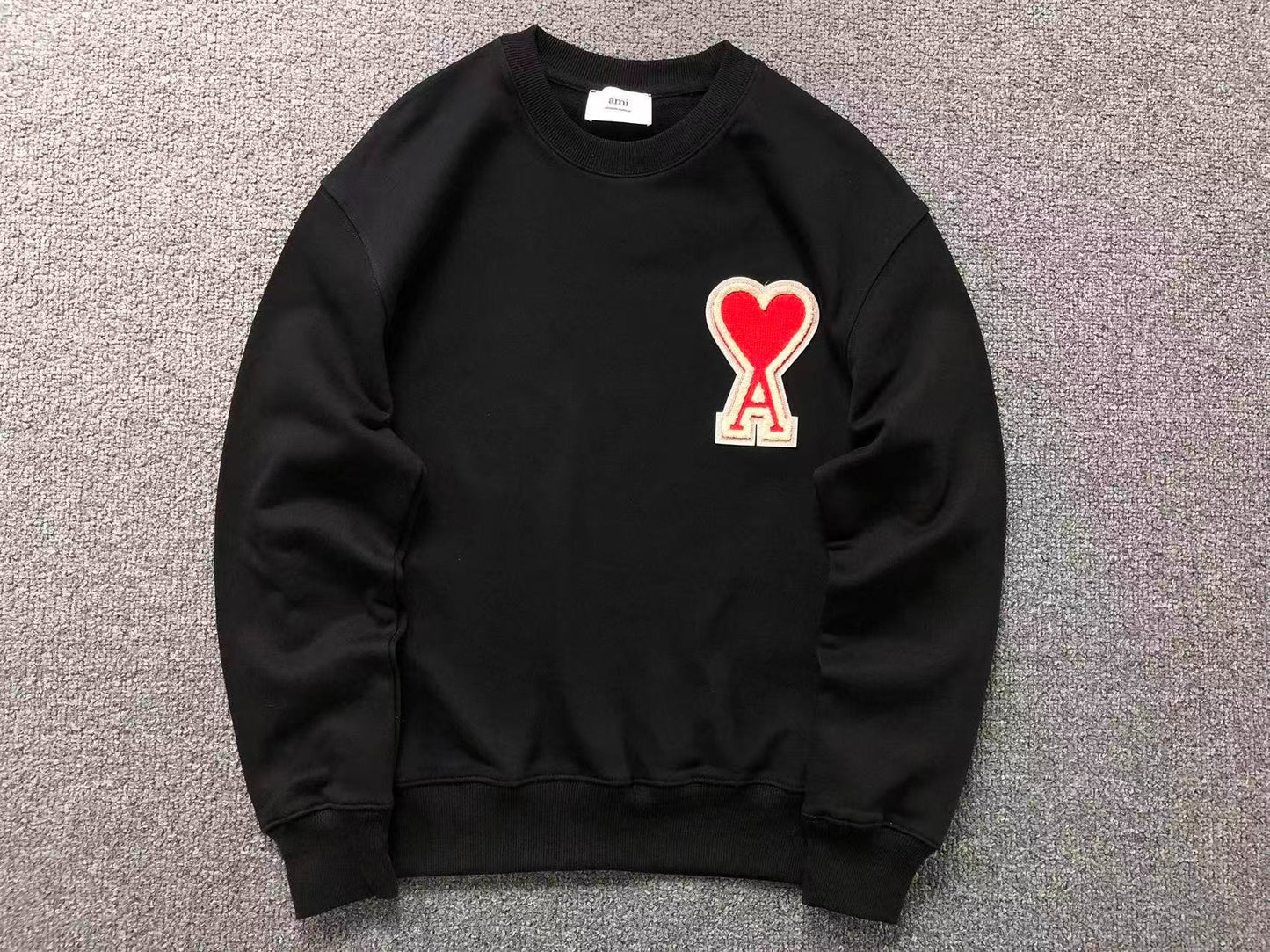 Moletom AMI Paris Ami de Cœur Crewneck Big Heart