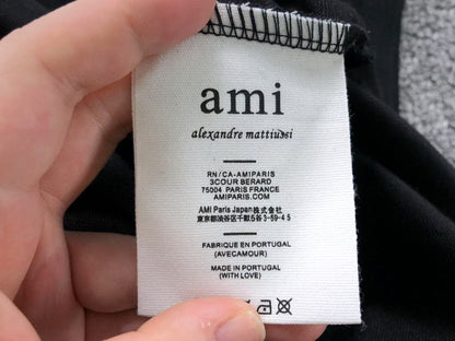 Camisa Polo AMI Paris Big Heart Logo Classic