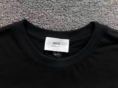 Camiseta AMI Paris Big Heart Patch Classic