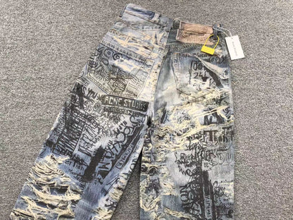 Conjunto Acne Studios Burnout Punk Denim