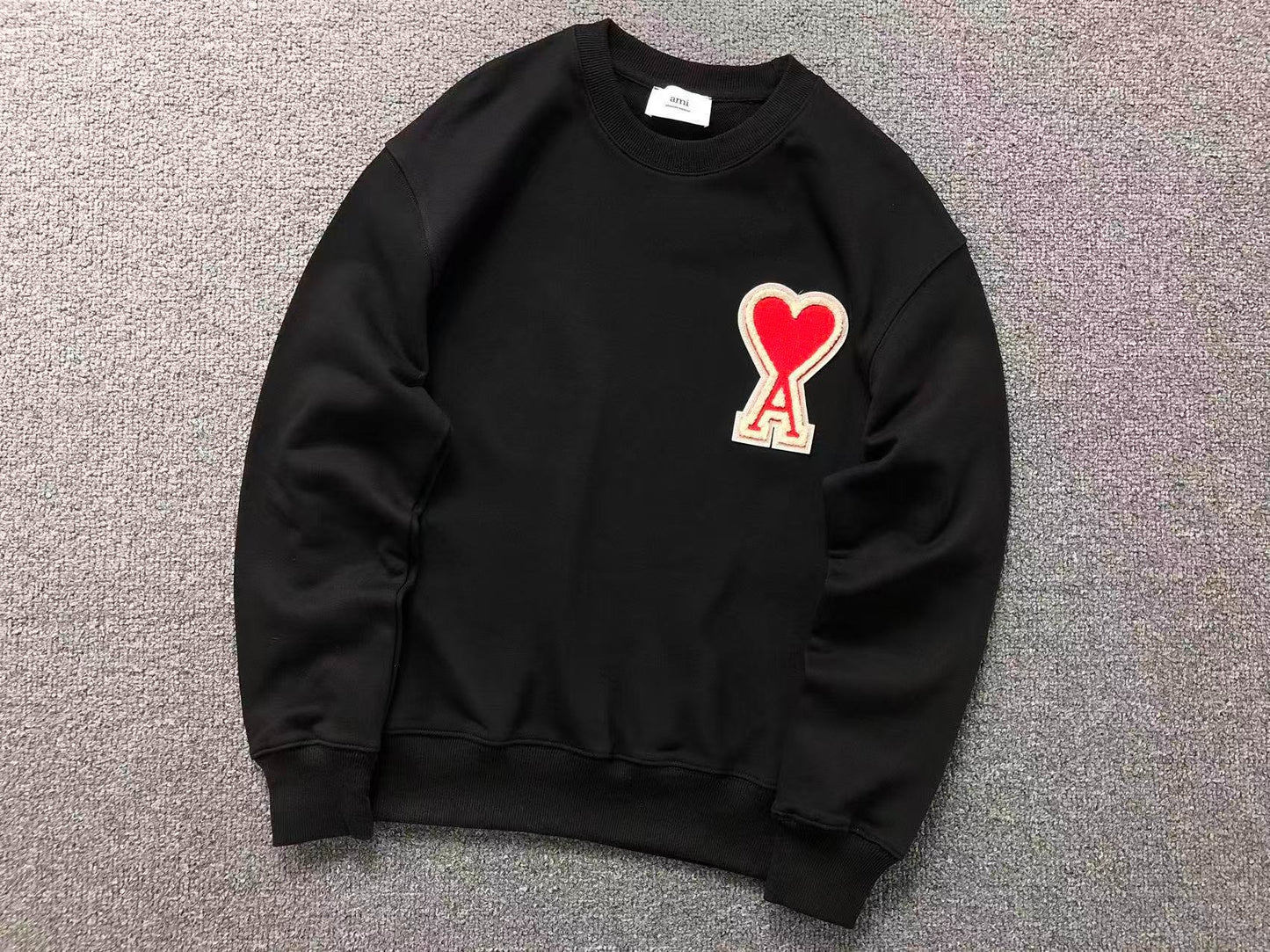Moletom AMI Paris Ami de Cœur Crewneck Big Heart
