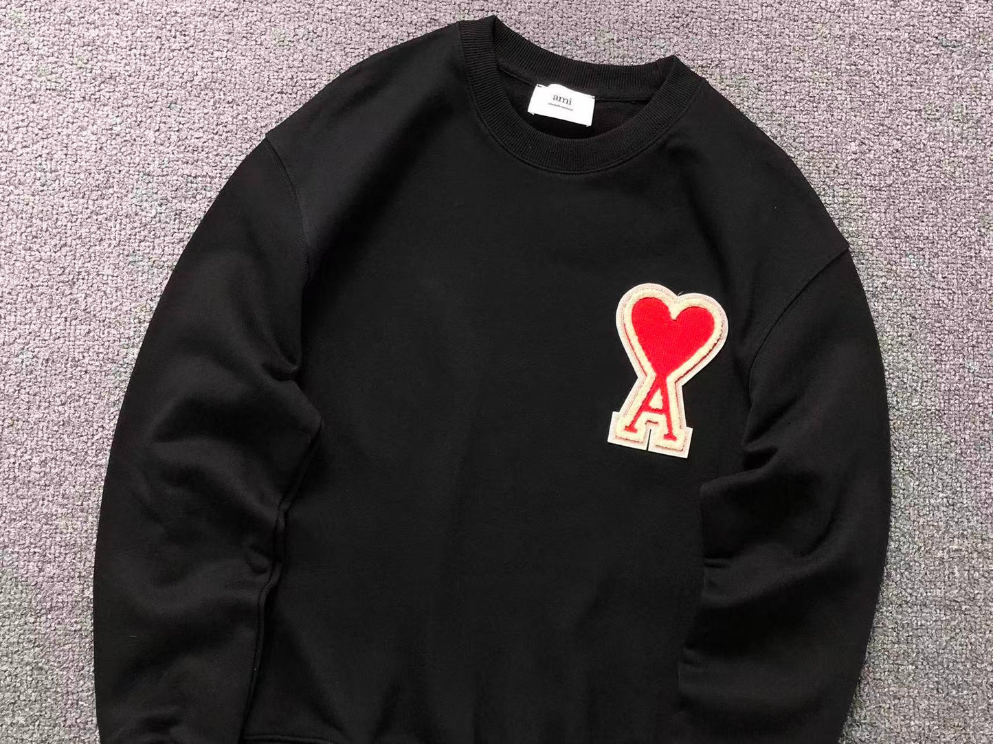 Moletom AMI Paris Ami de Cœur Crewneck Big Heart