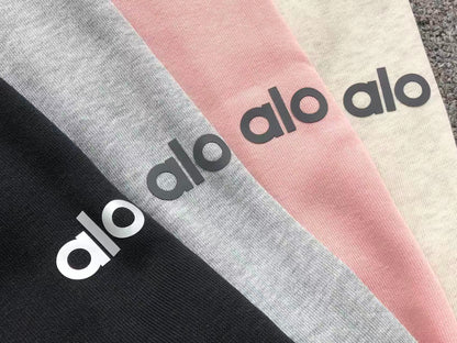 Conjunto Alo Moletom Jogger Half Zip Feminino