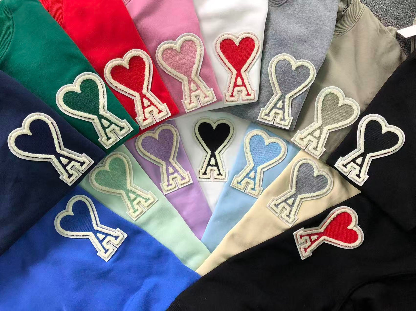 Moletom AMI Paris Ami de Cœur Crewneck Big Heart