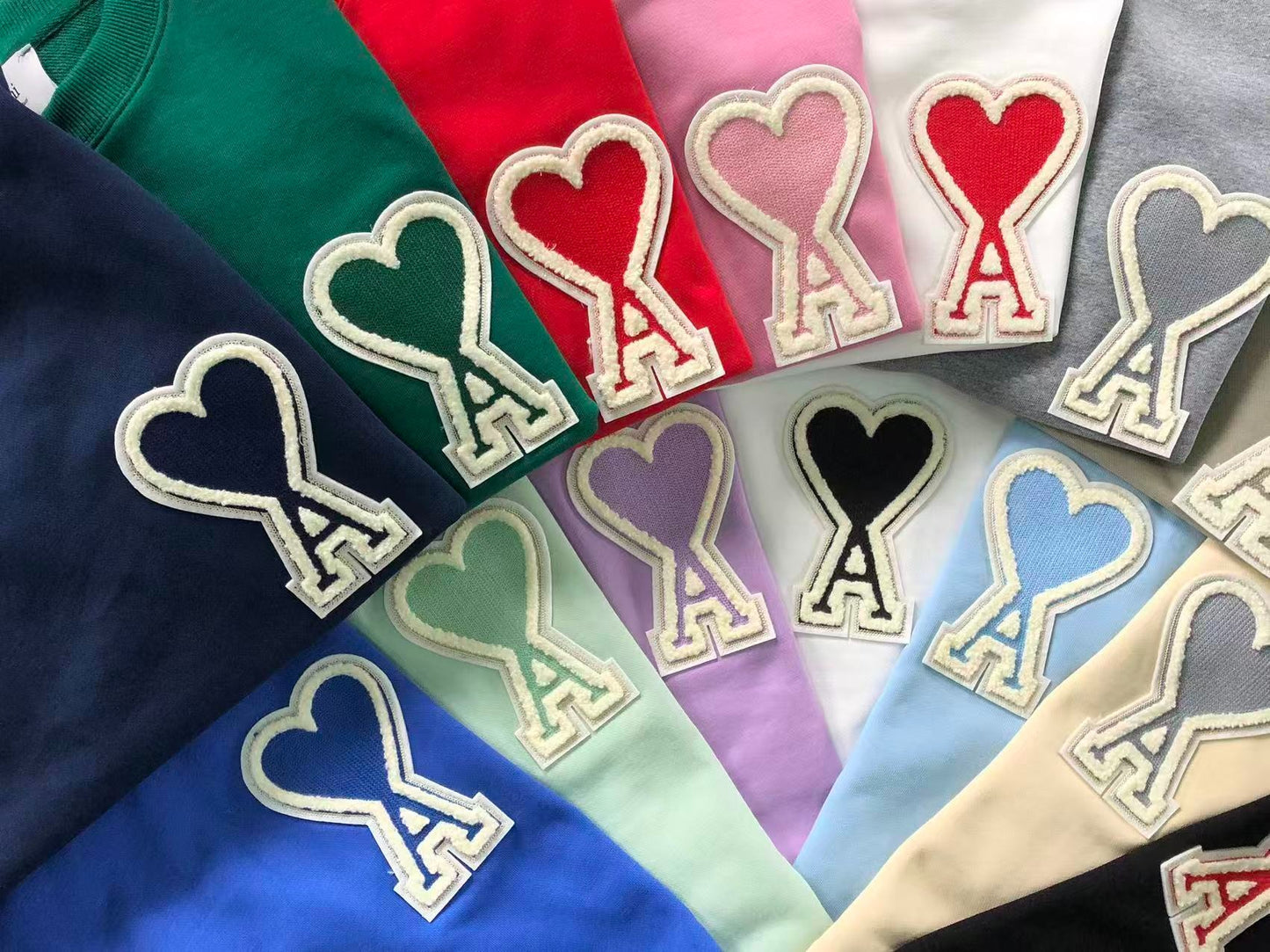 Moletom AMI Paris Ami de Cœur Crewneck Big Heart