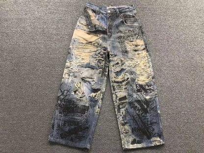 Conjunto Acne Studios Burnout Punk Denim