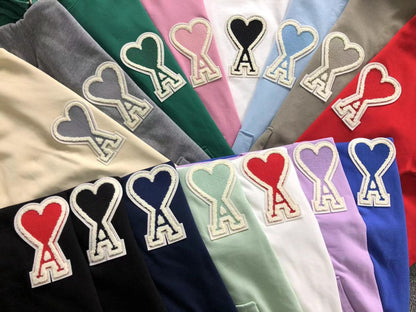Moletom AMI Paris Ami de Cœur Hoodie Big Heart