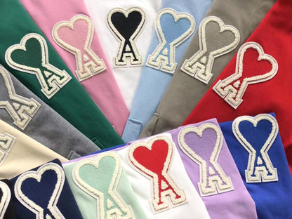 Moletom AMI Paris Ami de Cœur Hoodie Big Heart