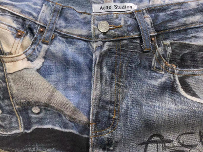 Conjunto Acne Studios Burnout Punk Denim