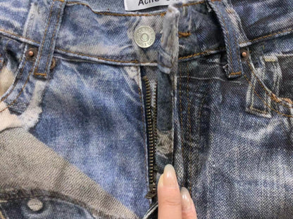 Conjunto Acne Studios Burnout Punk Denim