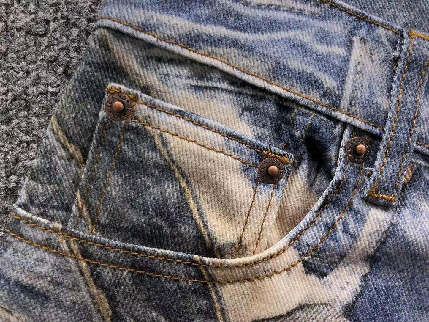 Conjunto Acne Studios Burnout Punk Denim