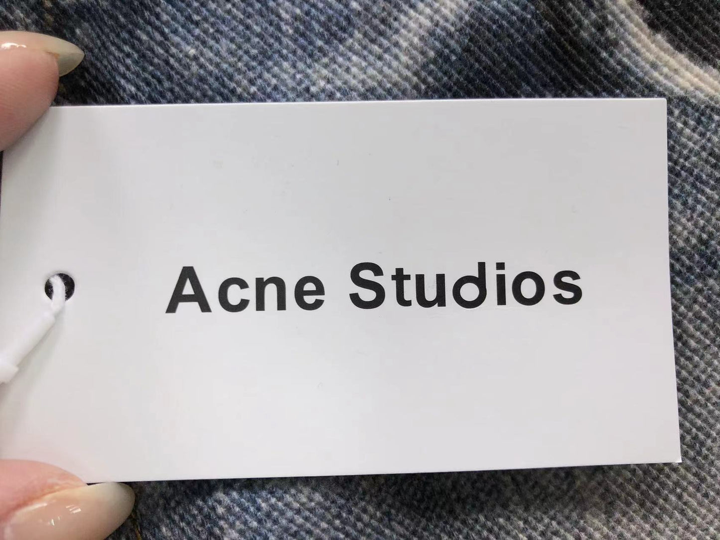 Conjunto Acne Studios Burnout Punk Denim