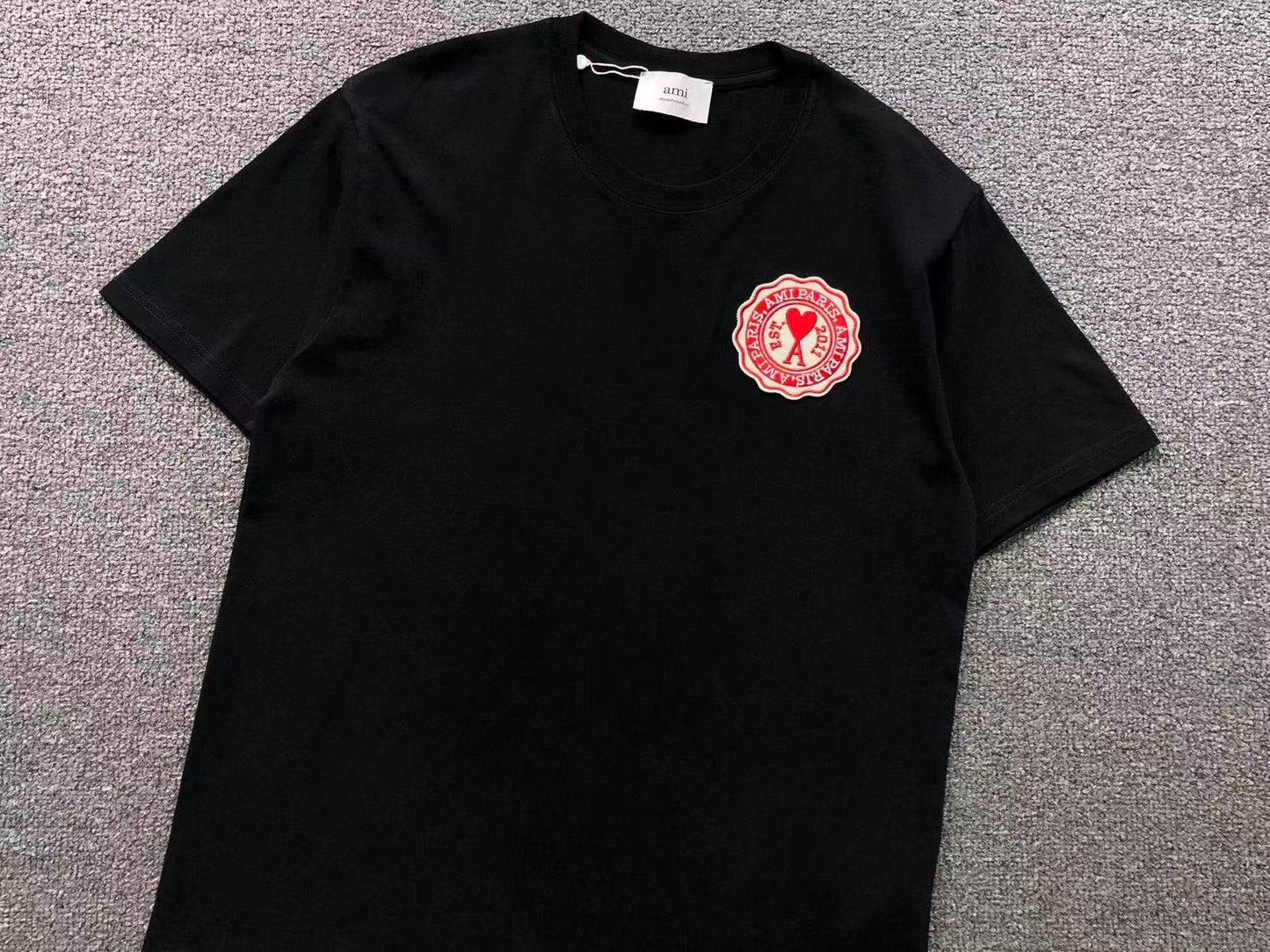 Camiseta AMI Paris Seal Logo