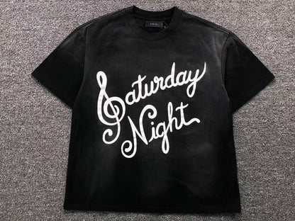 Camiseta AMIRI Night Vibes Logo