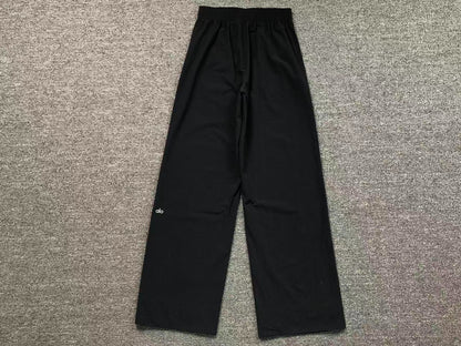 Calça elástica ALO moletom wide leg feminina