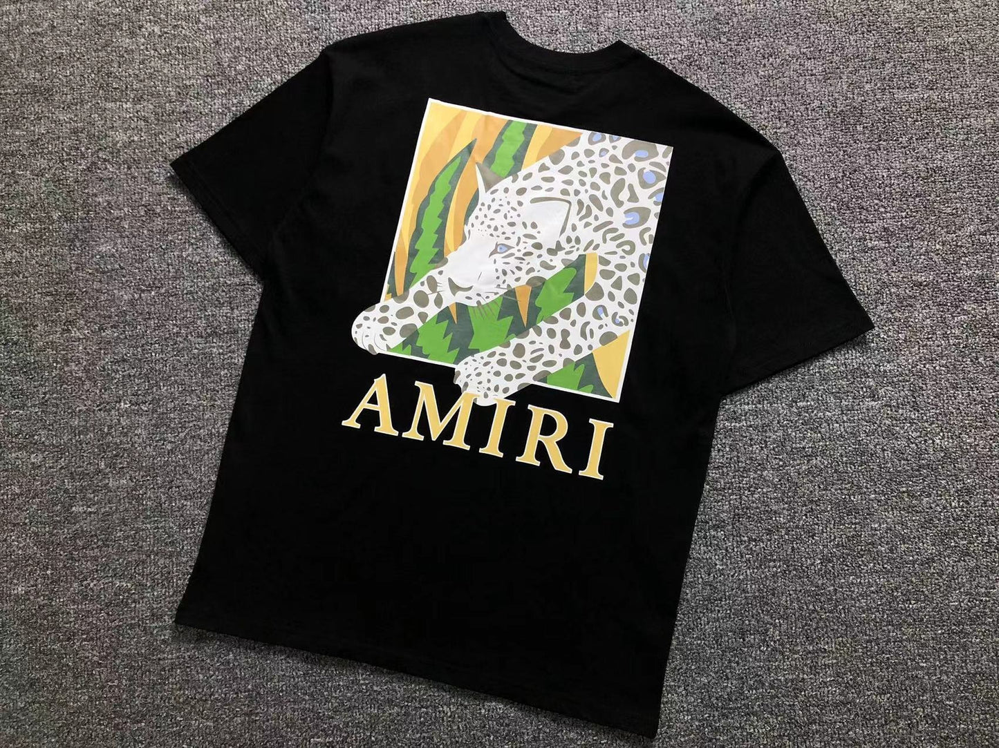 Camiseta AMIRI Leopard Jungle