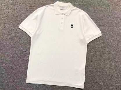 Camiseta Polo AMI Paris Essential Mini Logo