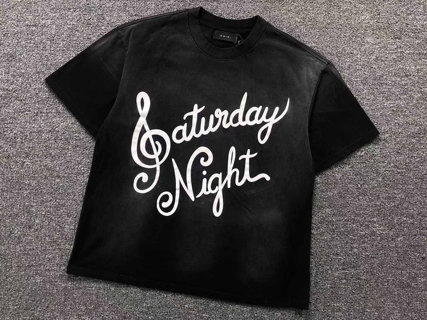Camiseta AMIRI Night Vibes Logo