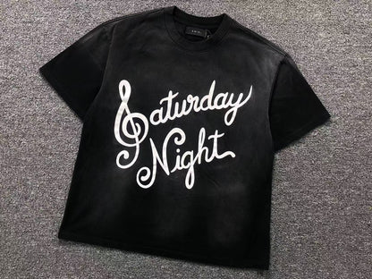 Camiseta AMIRI Night Vibes Logo