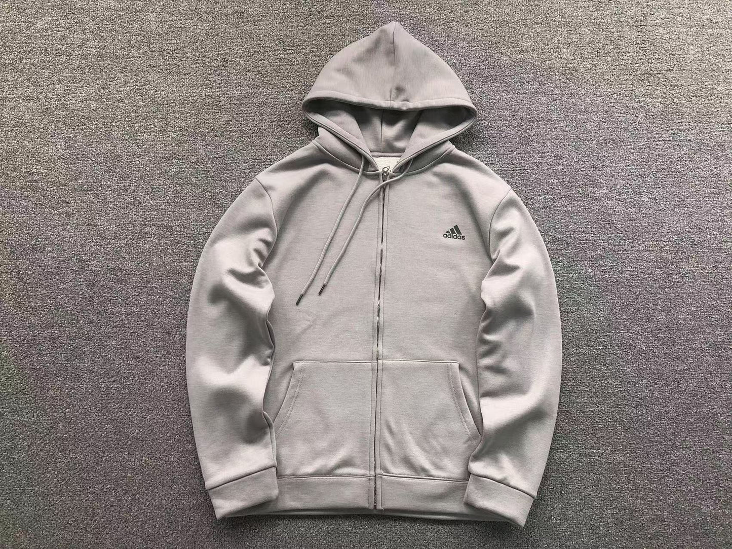 Moletom Adidas Essential Zip Hoodie Minimal