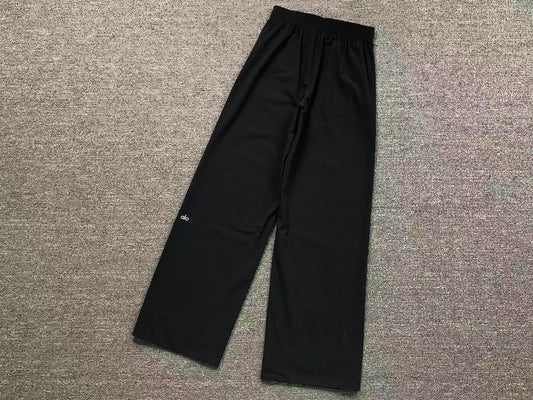 Calça elástica ALO moletom wide leg feminina