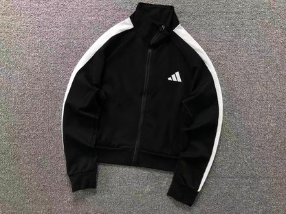 Moletom Adidas Cropped Track Fit Zip