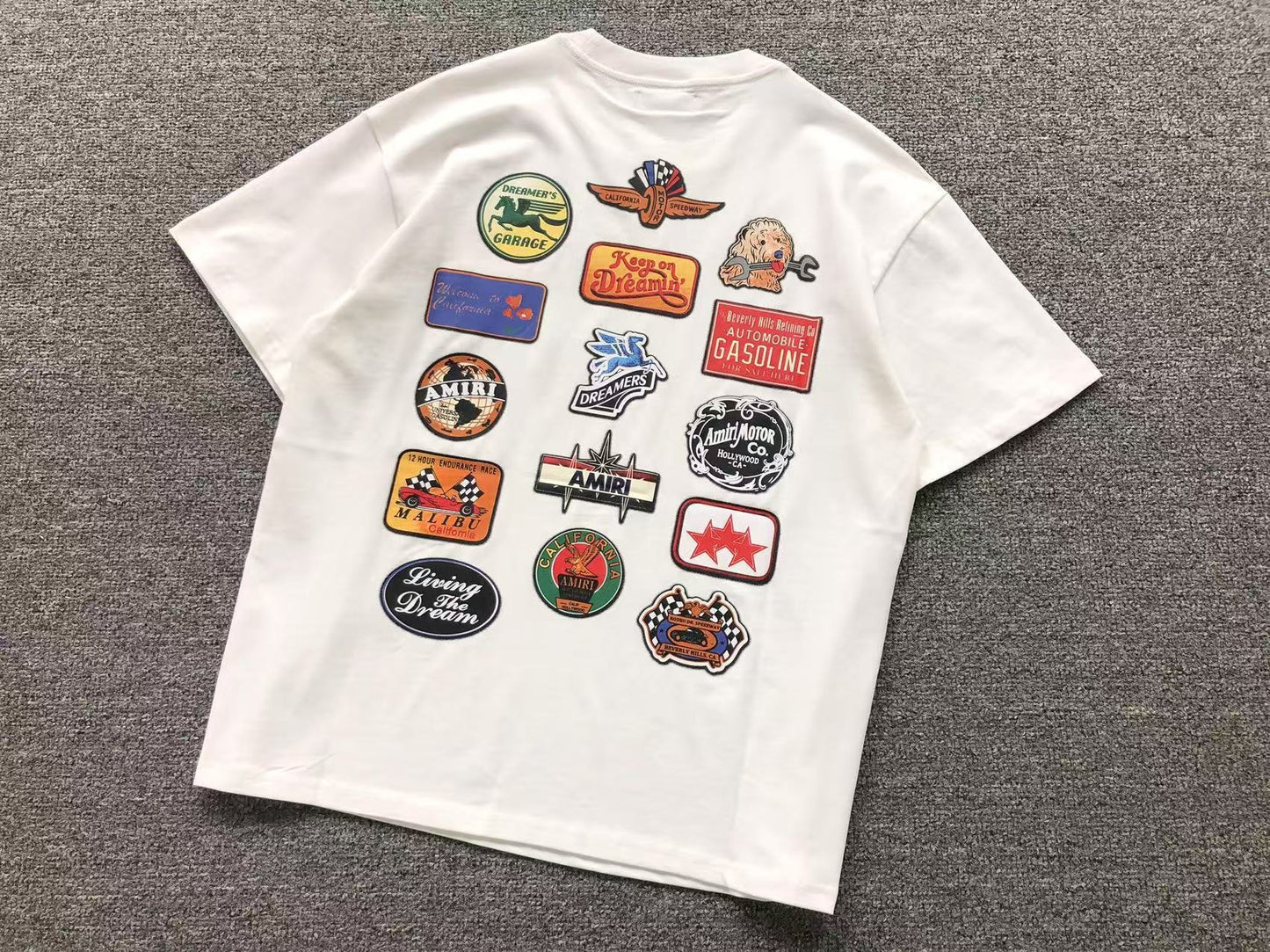 Camiseta AMIRI Patchwork Badges