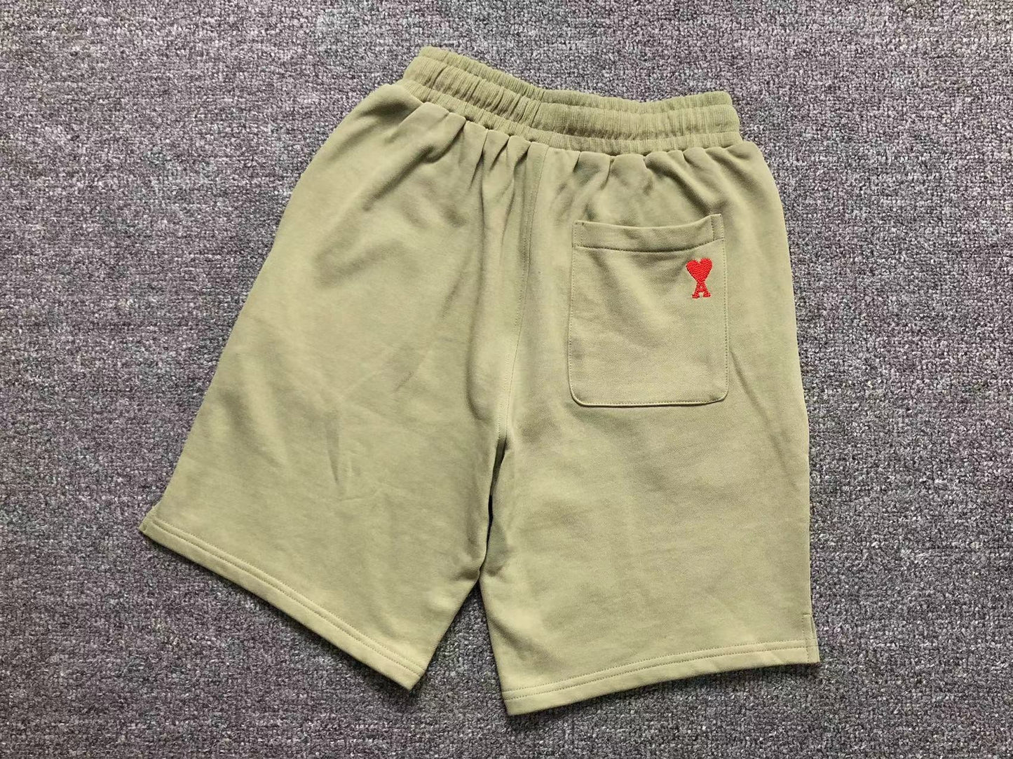 Short AMI Paris Pocket Heart Logo