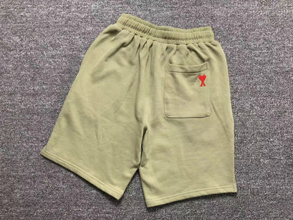 Short AMI Paris Pocket Heart Logo