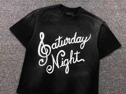 Camiseta AMIRI Night Vibes Logo