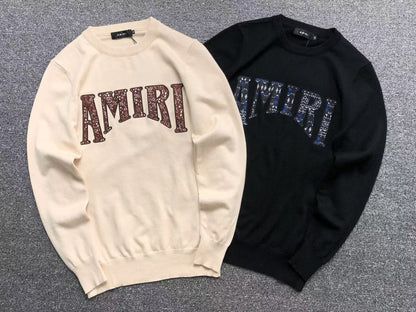 Suéter AMIRI Textured Logo