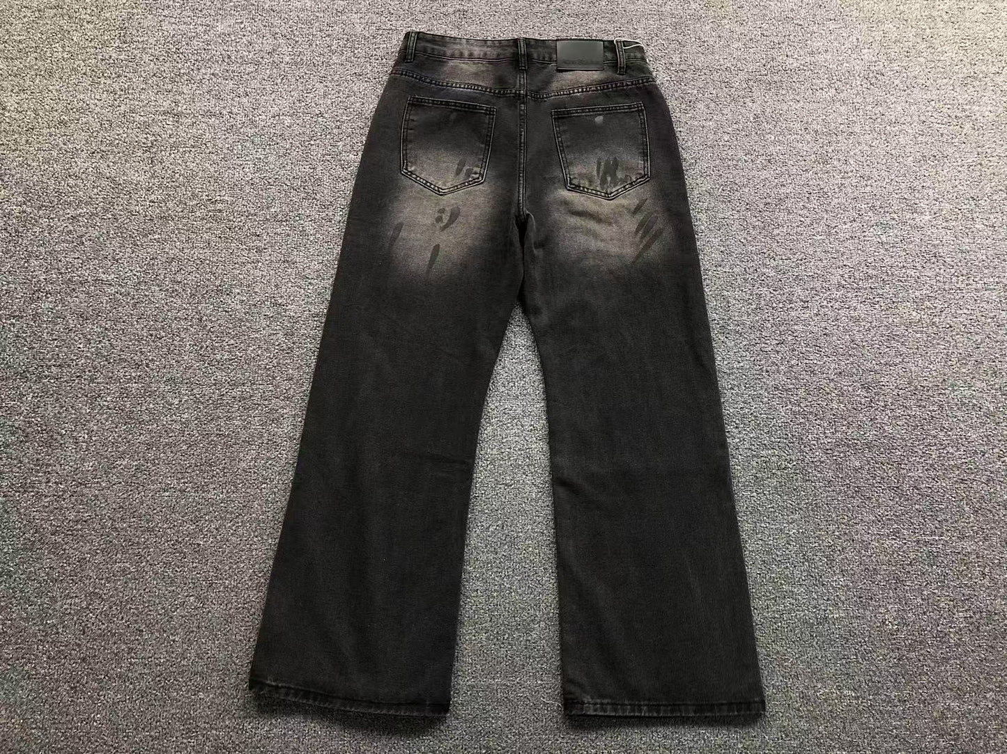 Calça Acne Studios Paintstorm Wide Jeans