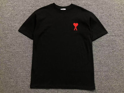 Camiseta AMI Paris Mini Heart Logo Classic