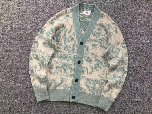 Suéter AMI Paris Cardigan Pattern