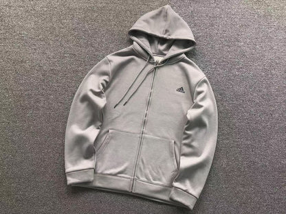 Moletom Adidas Essential Zip Hoodie Minimal