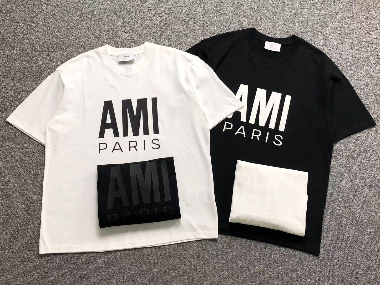 Camiseta AMI Paris Big Logo