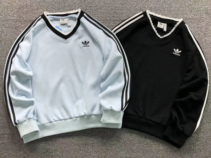 Moletom Adidas Lace V-Neck Crew
