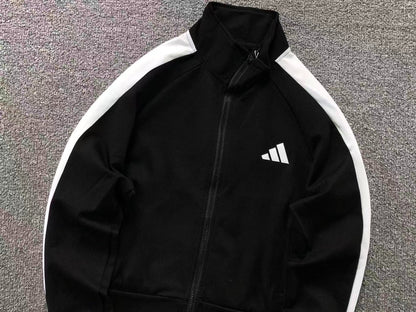 Moletom Adidas Cropped Track Fit Zip