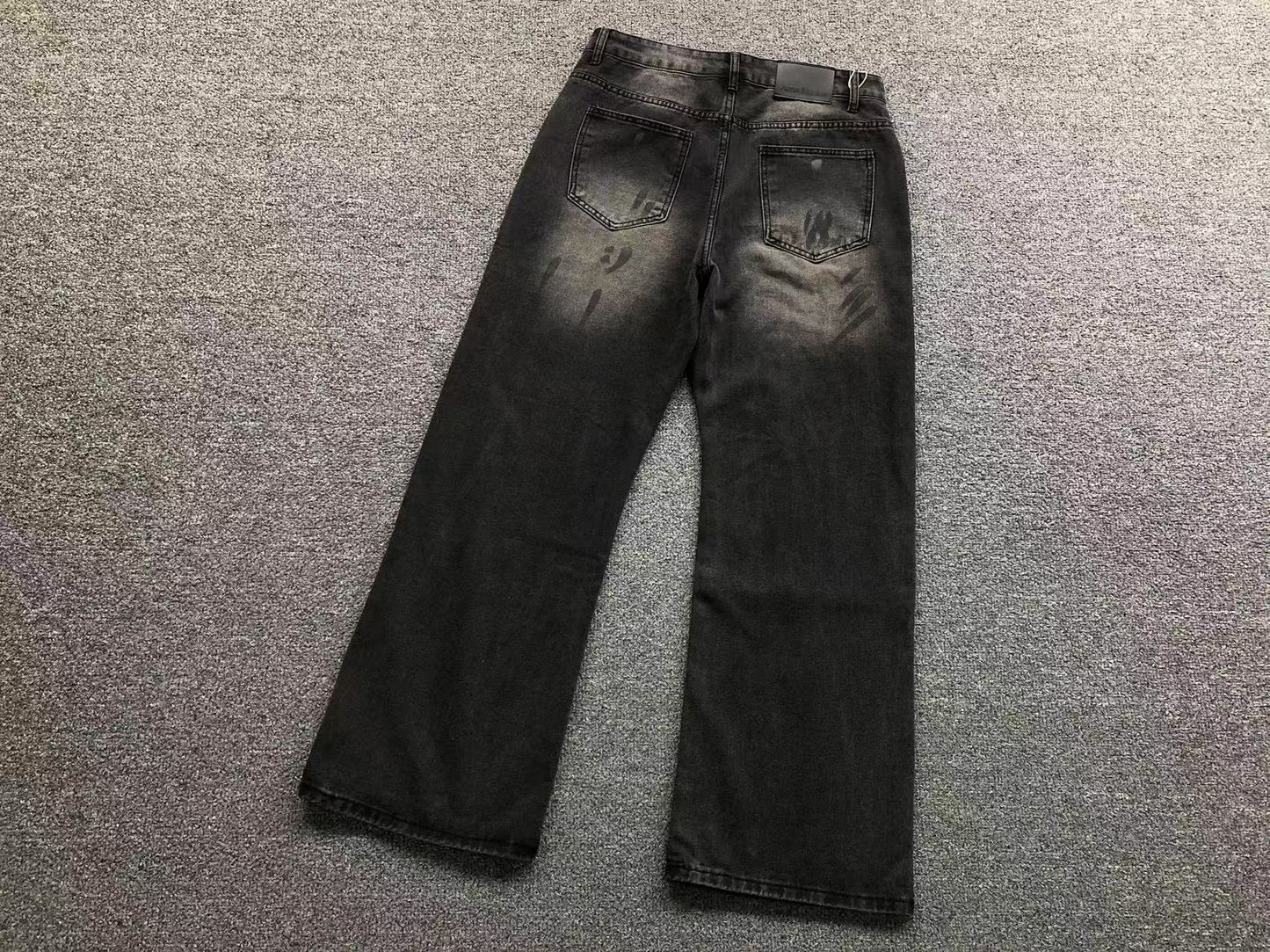 Calça Acne Studios Paintstorm Wide Jeans