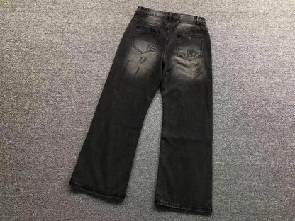 Calça Acne Studios Paintstorm Wide Jeans