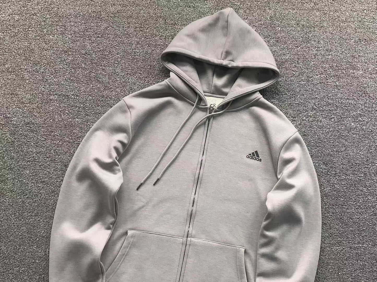 Moletom Adidas Essential Zip Hoodie Minimal